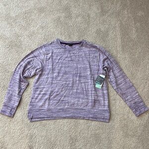NEW - Eddie Bauer Fleece Lined Long Sleeve Top - XL Tall